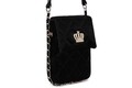 Geanta Juicy Couture 352, 16x4x23 cm, piele ecologica, negru