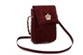 Geanta Juicy Couture 352, 16x4x23 cm, piele ecologica, rosu claret