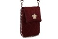 Geanta Juicy Couture 352, 16x4x23 cm, piele ecologica, rosu claret