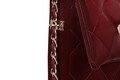 Geanta Juicy Couture 352, 16x4x23 cm, piele ecologica, rosu claret