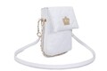 Geanta Juicy Couture 352, 16x4x23 cm, piele ecologica, alb