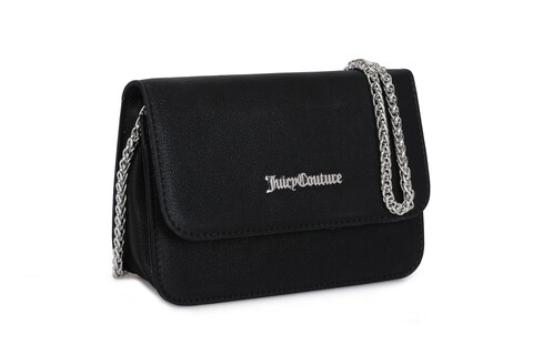 Geanta Juicy Couture 389, 20x5x13 cm, piele ecologica, negru