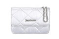 Geanta Juicy Couture Quilted 389, 20x5x13 cm, piele ecologica, gri