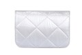 Geanta Juicy Couture Quilted 389, 20x5x13 cm, piele ecologica, gri