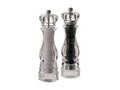 Set 2 rasnite manuale pentru sare/piper, Maxwell & Williams, 20 cm, acril, transparent