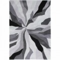 Covor Infinite Splinter Grey, Flair Rugs, 160 x 220 cm, 100% poliester, gri