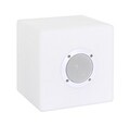 LED lámpa Bluetooth hangszóróval, Bizzotto Cube, 7 színben, USB kábel + távirányító, 20x20x20 cm, 20x20x20 cm