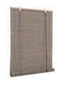 Jaluzea tip rulou Marsiglia Walnut, Bizzotto, 90x180 cm, bambus, maro