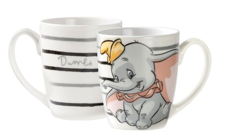 Cana Dumbo, Disney, 370 ml, portelan, multicolor
