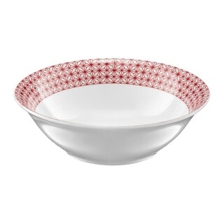 Piros, Mély tál 18 cm - piros
