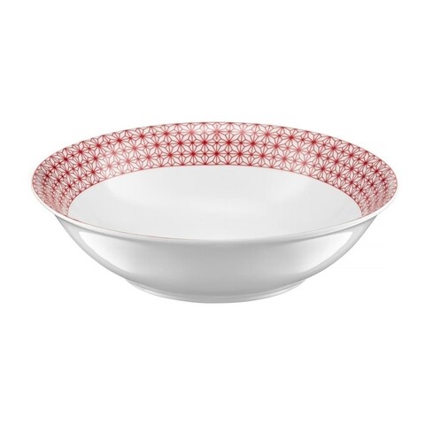 Bol Galaxy, Ambition, portelan, 23 cm, rosu