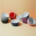 Bol salata Glamour, Ambition, portelan, 17 cm, gri