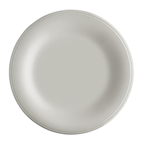 Farfurie intinsa Sweet, Ambition, portelan, 27 cm, gri