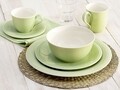 Farfurie intinsa Sweet, Ambition, portelan, 27 cm, verde