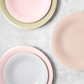 Farfurie desert Sweet, Ambition, portelan, 21 cm, roz