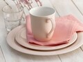 Farfurie intinsa Sweet, Ambition, portelan, 27 cm, roz