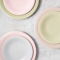 Farfurie intinsa Sweet, Ambition, portelan, 27 cm, roz