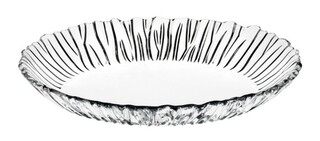 Transparent, Platou oval 25x19 cm