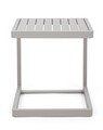 Masuta de cafea pentru gradina, Konnor, Bizzotto, 40x40x45 cm, aluminiu, bej