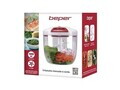 Tocator manual cu snur, Beper, C107UTT002, 13 x 13 x 14 cm, 5 lame