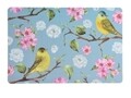 Suport pentru farfurie Birds, 43.5x28.5 cm, polipropilena, albastru