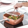 Tigaie multifunctionala 5-in-1, InnovaGoods, aluminiu, invelis ceramic