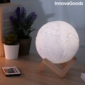 Lampa LED RGB reincarcabila Planeta Pamant Worldy InnovaGoods
