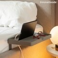 InnovaGoods Bedten univerzális ágy polc, 30x19 cm, otel/ABS
