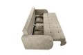 Разтегателен диван Siena, 230x97x78 см, с място за съхранение, бежов