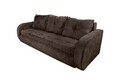 Разтегателен диван Siena, 230x97x78 см, с  място  за съхранение, Кафяв