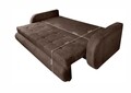 Разтегателен диван Siena, 230x97x78 см, с  място  за съхранение, Кафяв