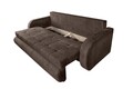 Разтегателен диван Siena, 230x97x78 см, с  място  за съхранение, Кафяв