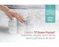 Saltea ortopedica, Confort Pocket, 7 Zone de Confort, 180x200 cm, H 22 cm