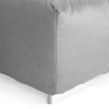 Coltar extensibil electric cu sezlong dreapta, Move, L. 303 l.185 H.88, stofa, gri