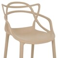 Scaun bar, Floyd, L.50 l.54 H.109, plastic, bej