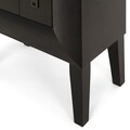 Comoda cu 4 sertare, Chic, L.66 l.36 H.95, mdf/pal/furnir de mesteacan, wenge