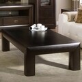 Masuta dreptunghiulara de cafea, Chic, L.140 l.80 H.40, mdf/pal/furnir de mesteacan, wenge