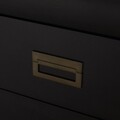 Comoda cu 6 sertare, Chic, L.160 l.45 H.85, mdf/pal/furnir de mesteacan, wenge