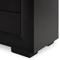 Comoda cu 6 sertare, Chic, L.160 l.45 H.85, mdf/pal/furnir de mesteacan, wenge
