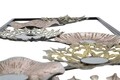 Decoratiune de perete Gliss -A, Mauro Ferretti, 31x90 cm, fier, auriu