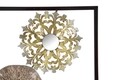 Decoratiune de perete Gliss -A, Mauro Ferretti, 31x90 cm, fier, auriu