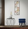 Decoratiune de perete Gliss -A, Mauro Ferretti, 31x90 cm, fier, auriu
