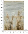 Tablou decorativ Sea, Mauro Ferretti, 60x90 cm, canvas pictat manual, multicolor