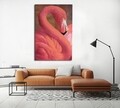 Tablou decorativ Flamingo -A, Mauro Ferretti, 80x120 cm, canvas, multicolor