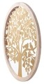Decoratiune de perete Gold Tree, Mauro Ferretti, 80x80 cm, fier, auriu