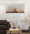 Tablou decorativ Tree Alluminium -C, Mauro Ferretti, 120x60 cm, canvas pictat manual, multicolor
