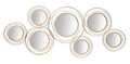 Decoratiune de perete Mirrors Gold, Mauro Ferretti, 124.5x53.5 cm, fier, auriu