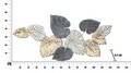 Decoratiune de perete Ory -A, Mauro Ferretti, 122x57 cm, fier, multicolor