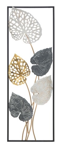 Decoratiune de perete Ory -A, Mauro Ferretti, 31x90 cm, fier, multicolor