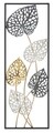 Decoratiune de perete FranwOry -B, Mauro Ferretti, 31x90 cm, fier, multicolor